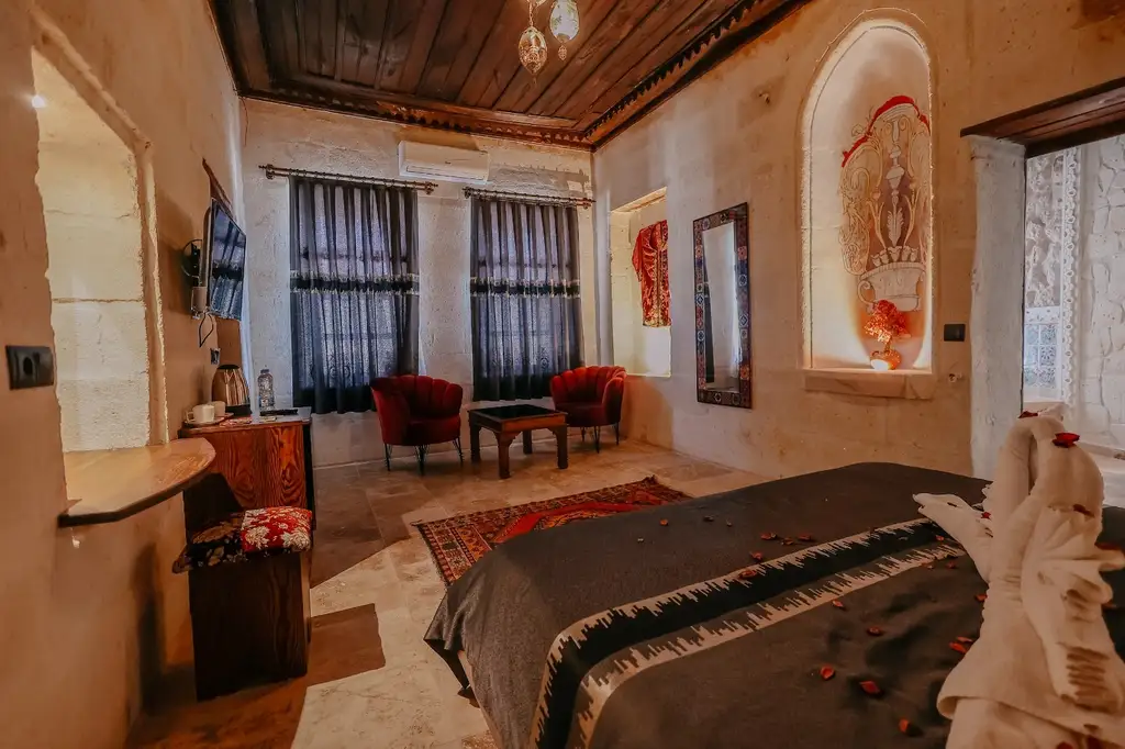 Hamamlı Jakuzili Mağara Oda (UR02-G) fotoğraf 10