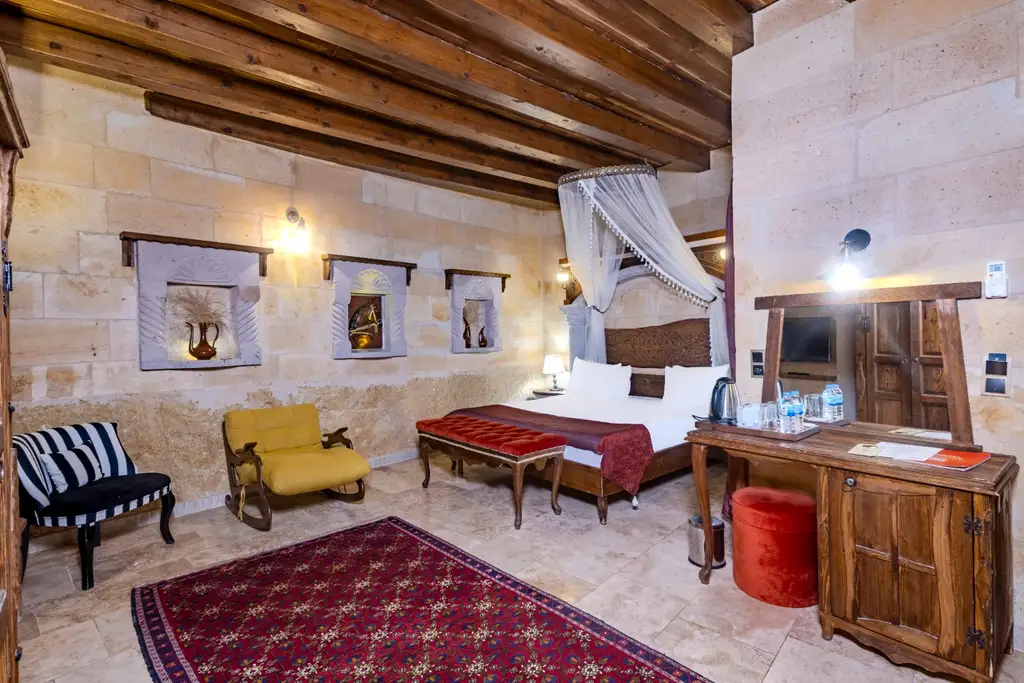 Hamamlı Jakuzili Mağara Oda (UR06-111) fotoğraf 5
